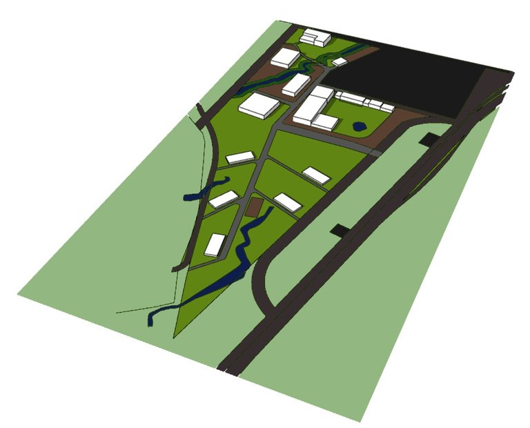 Film City: Master plan interior design project by Nikita Raj