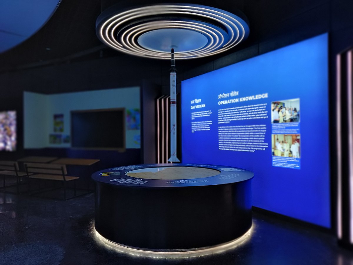 Prime Minister Museum, interior design render by Nikita Raj, image 1