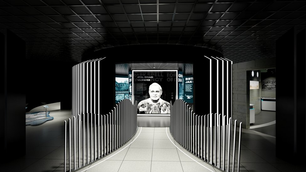 Prime Minister Museum, interior design render by Nikita Raj, image 3