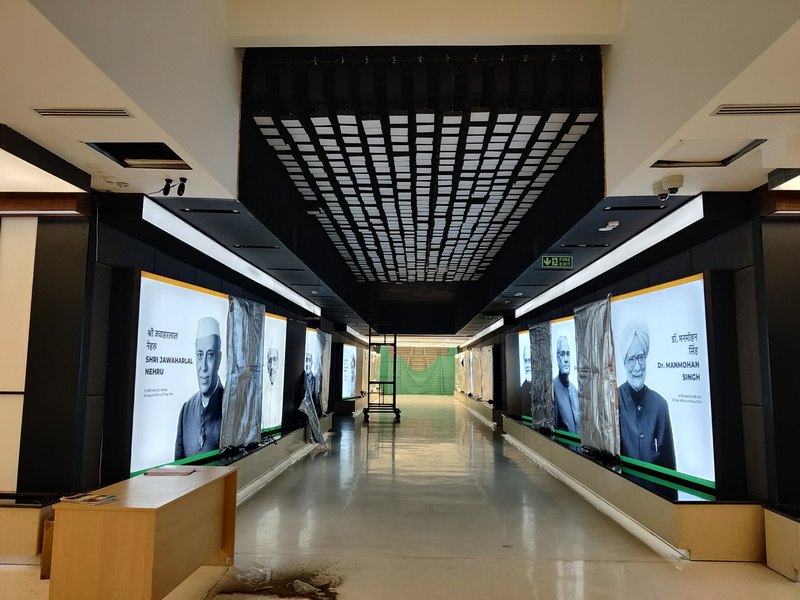 Prime Minister Museum, interior design render by Nikita Raj, image 5