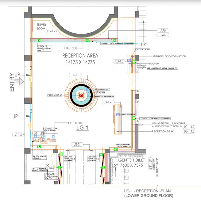Prime Minister Museum floor plan by Nikita Raj