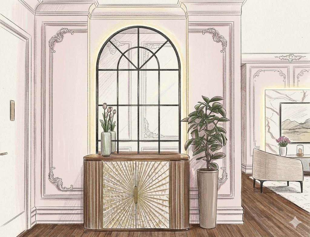 Residential, interior design render by Nikita Raj, image 2