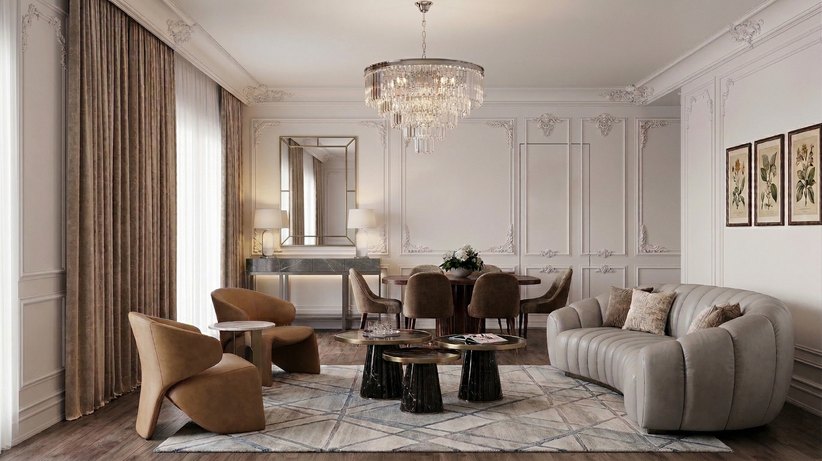 Residential, interior design render by Nikita Raj, image 6