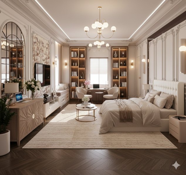 Residential, interior design render by Nikita Raj, image 7