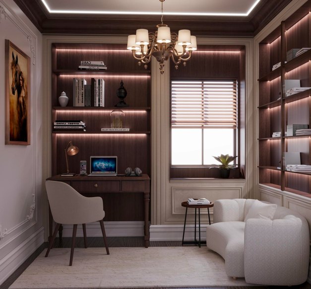 Residential, interior design render by Nikita Raj, image 8