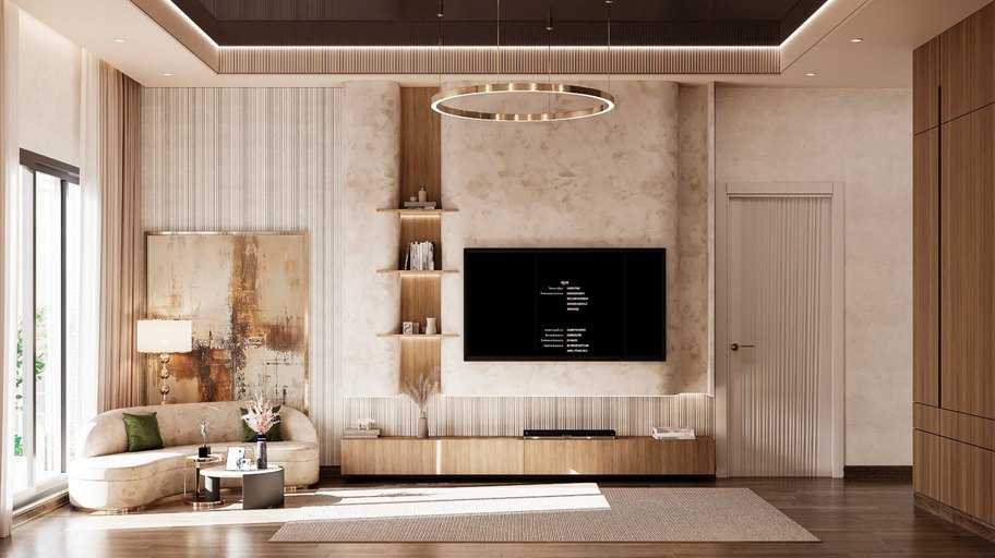 Residential, interior design render by Nikita Raj, image 7