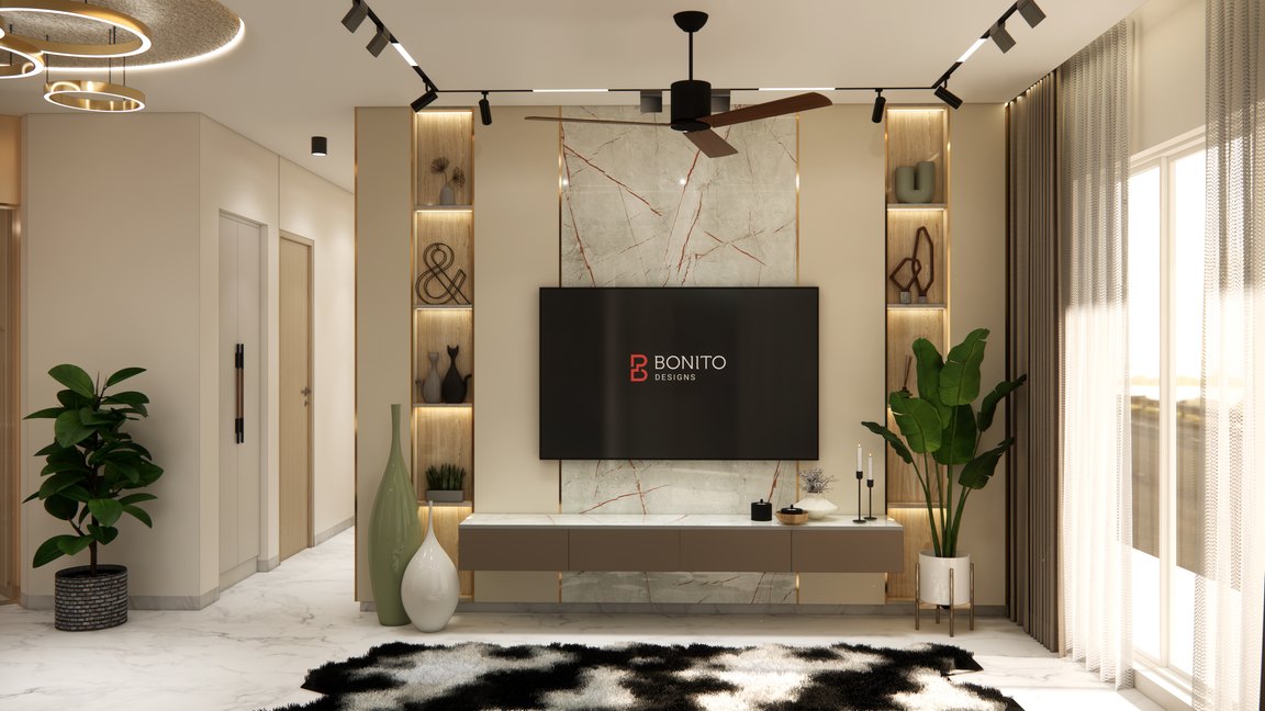Residential, interior design render by Nikita Raj, image 2