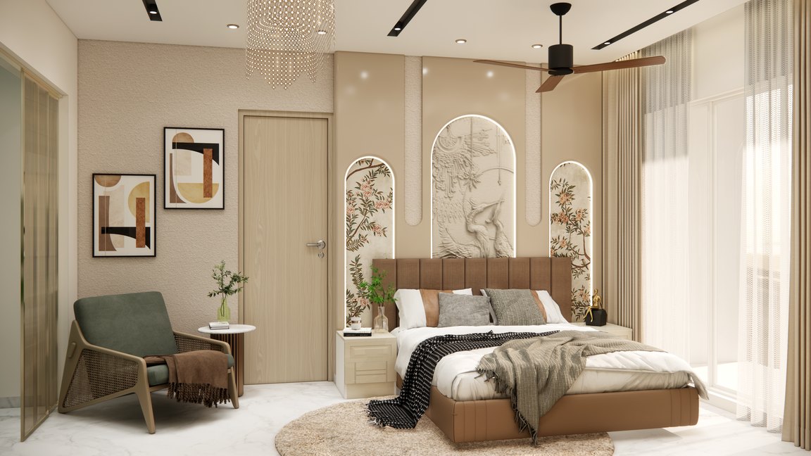 Residential, interior design render by Nikita Raj, image 5