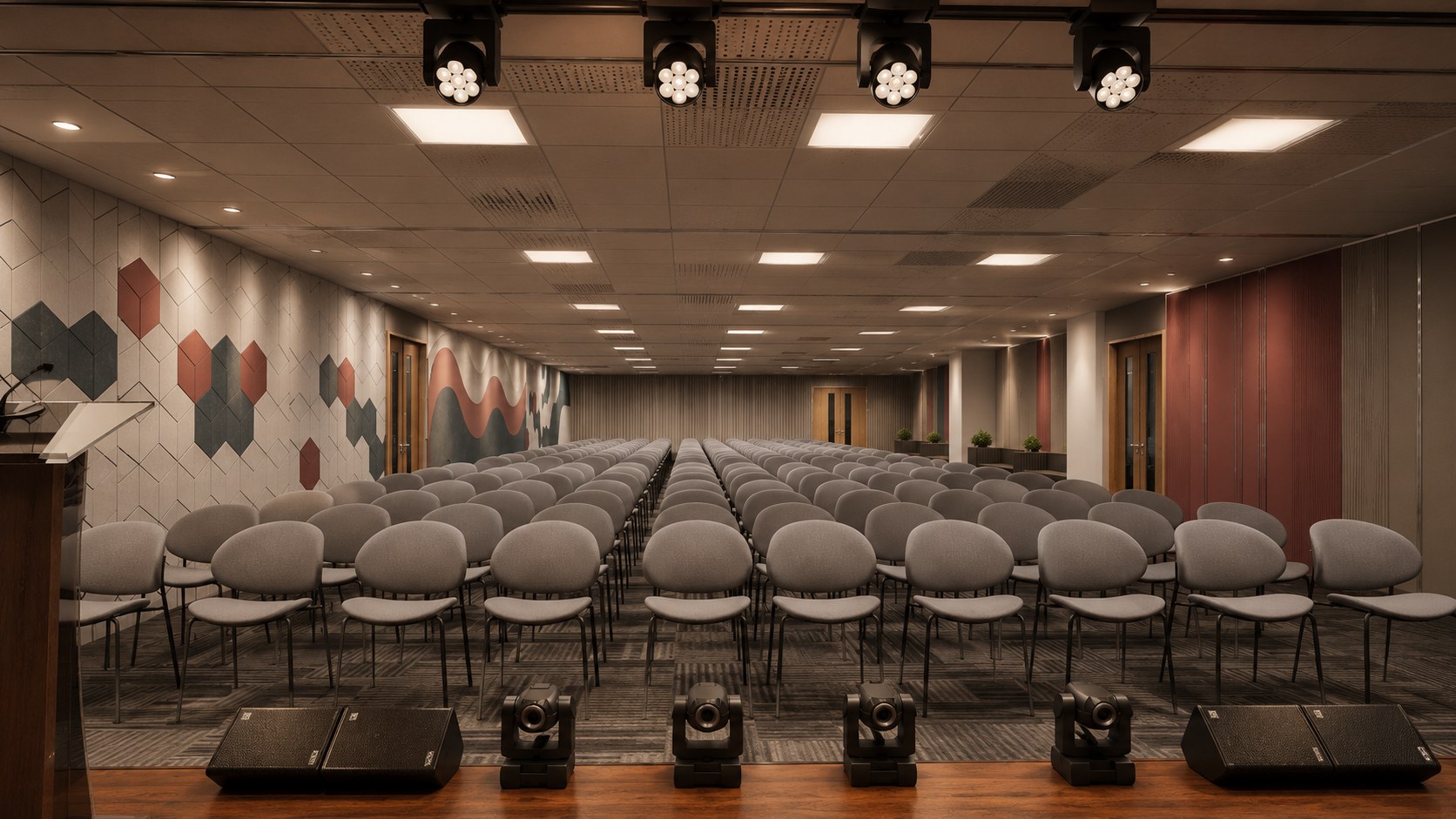 Samsung Training Centre & Auditorium: Commercial interior design project by Nikita Raj
