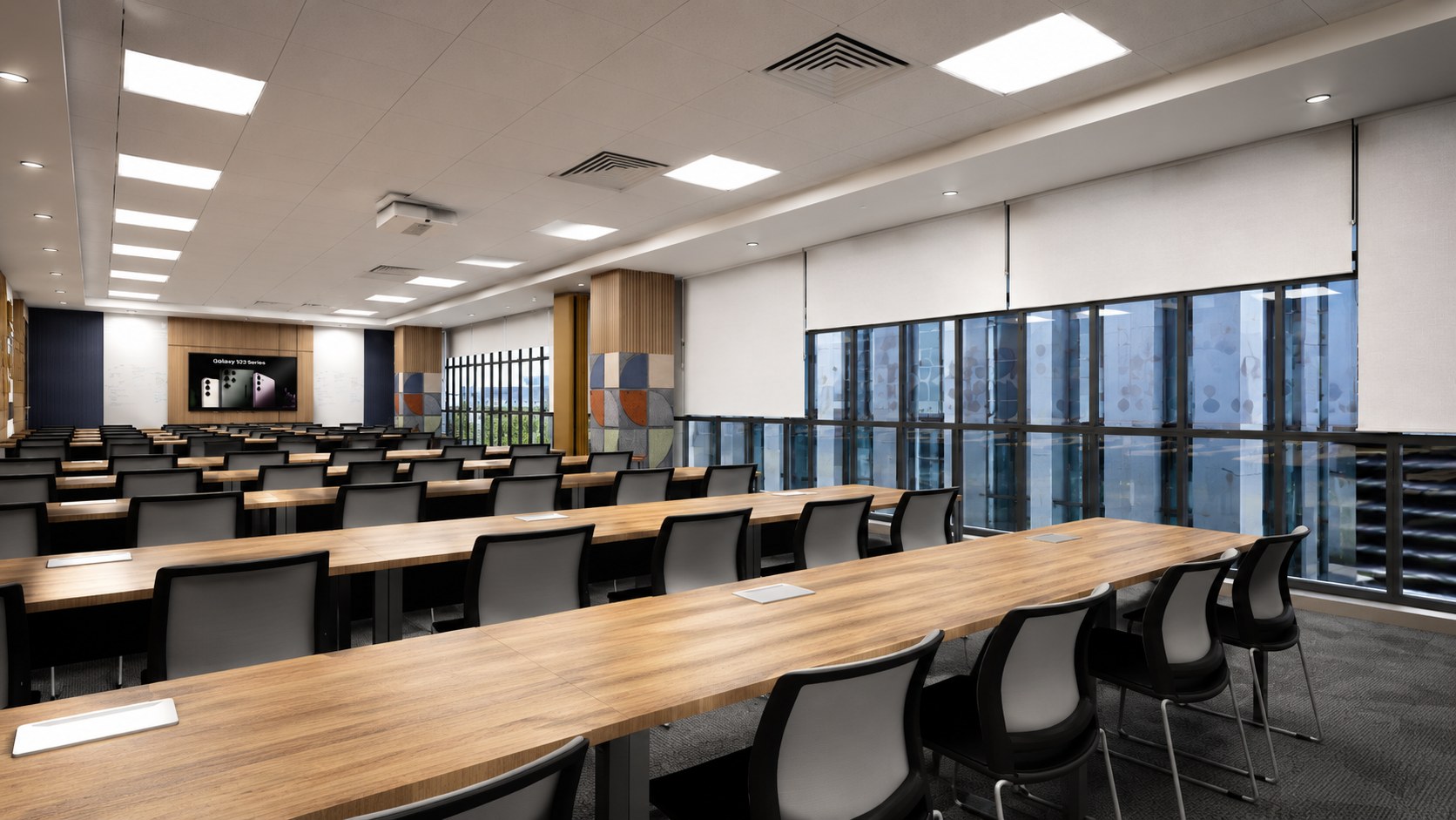 Samsung Training Centre & Auditorium, interior design render by Nikita Raj, image 9